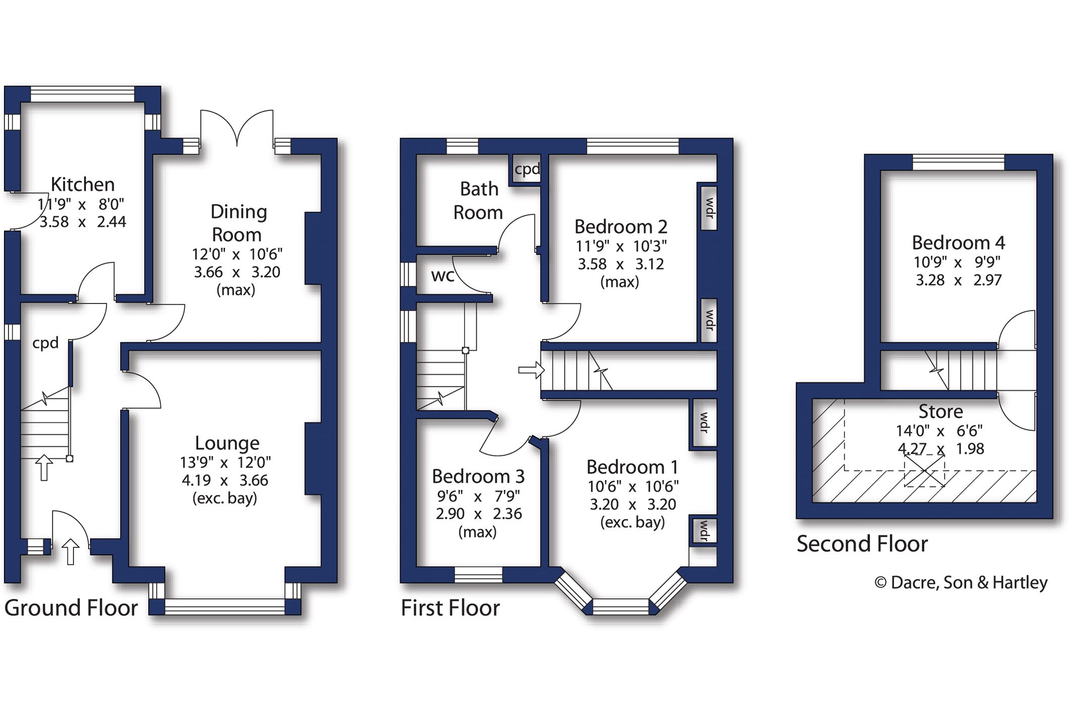 190, Warren Lane, Bingley floorplan