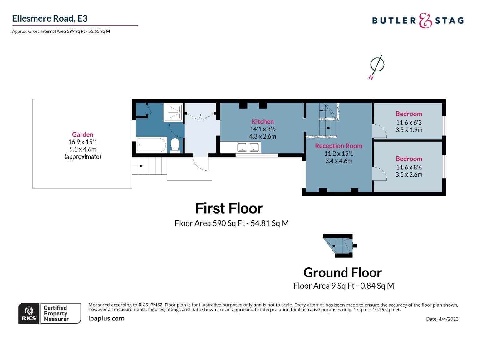 Ellesmere Road, London E3, 2 bedroom flat for sale 64362349