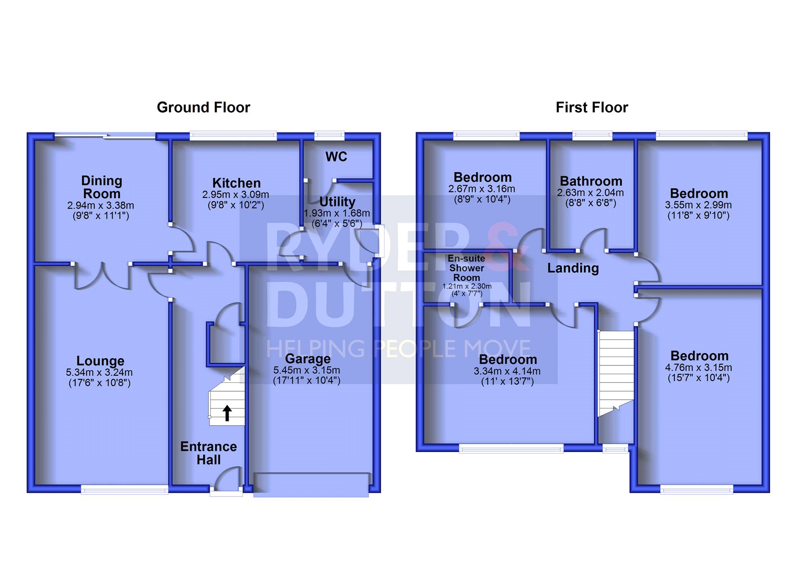 1, The Moorings, Mossley floorplan