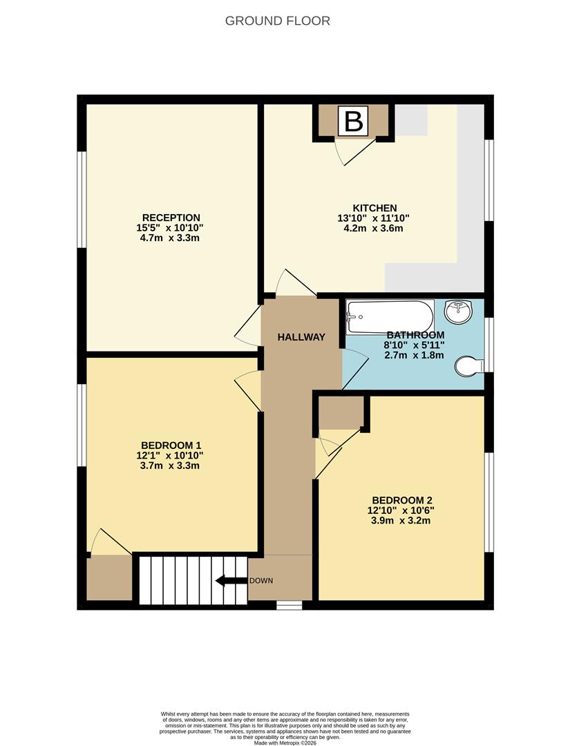20A, St. Lawrence Road, Weymouth floorplan