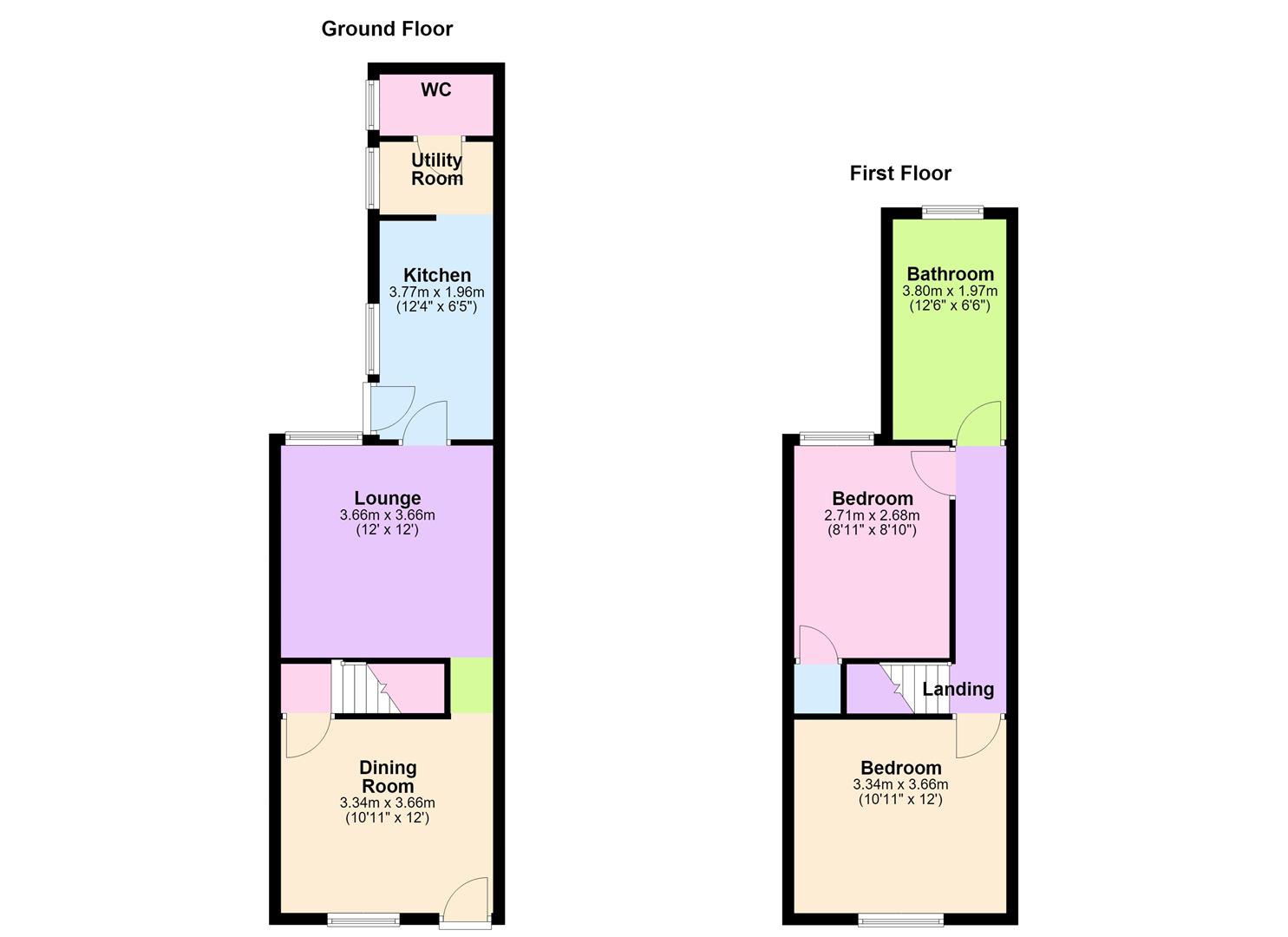 16, Coventry Road, Burbage floorplan