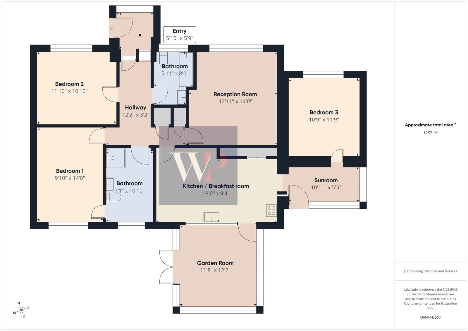 Hartsbourne, High Road, Diss floorplan