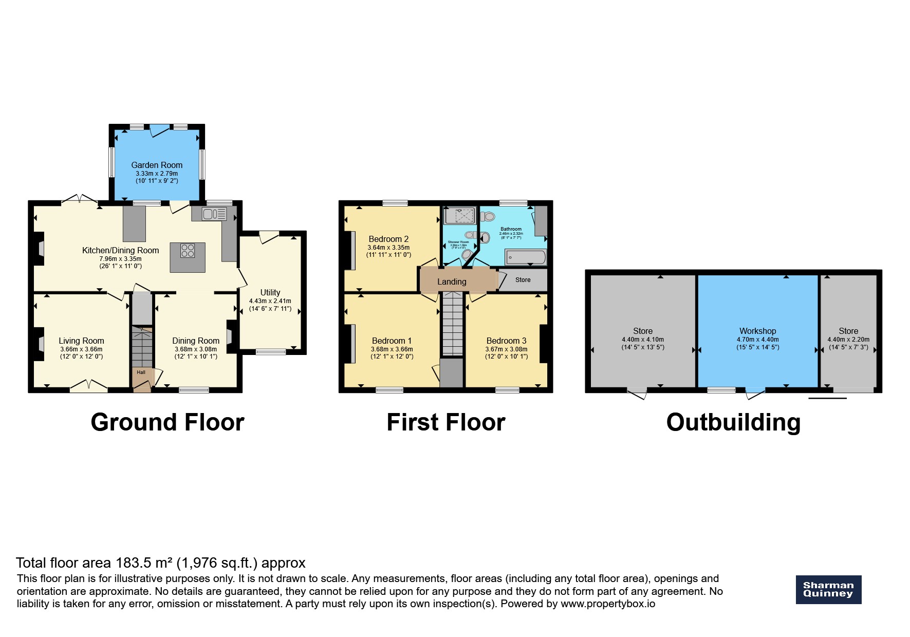 Laburnham House, Boots Road, March floorplan