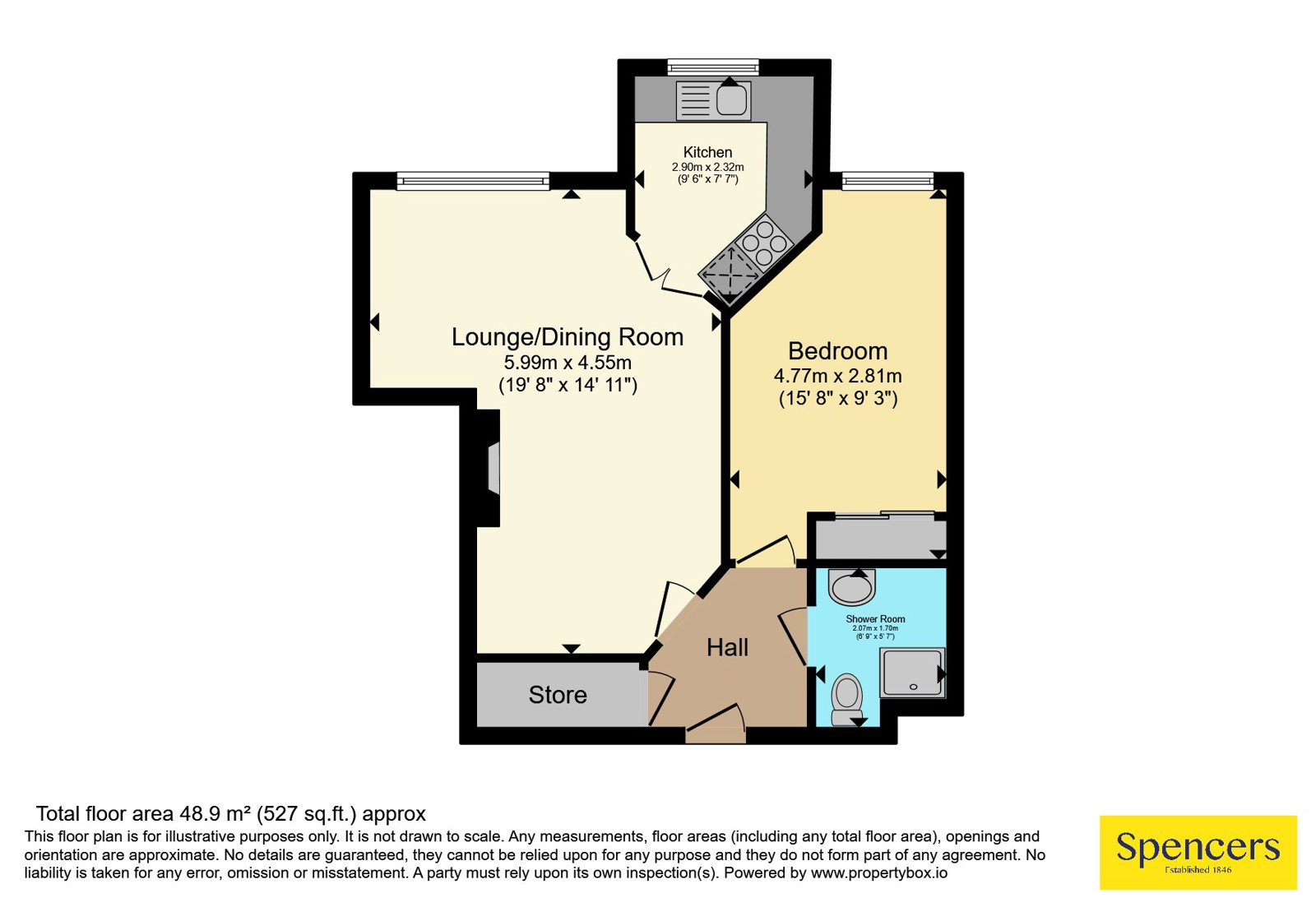 26, Forge Court, Leicester floorplan