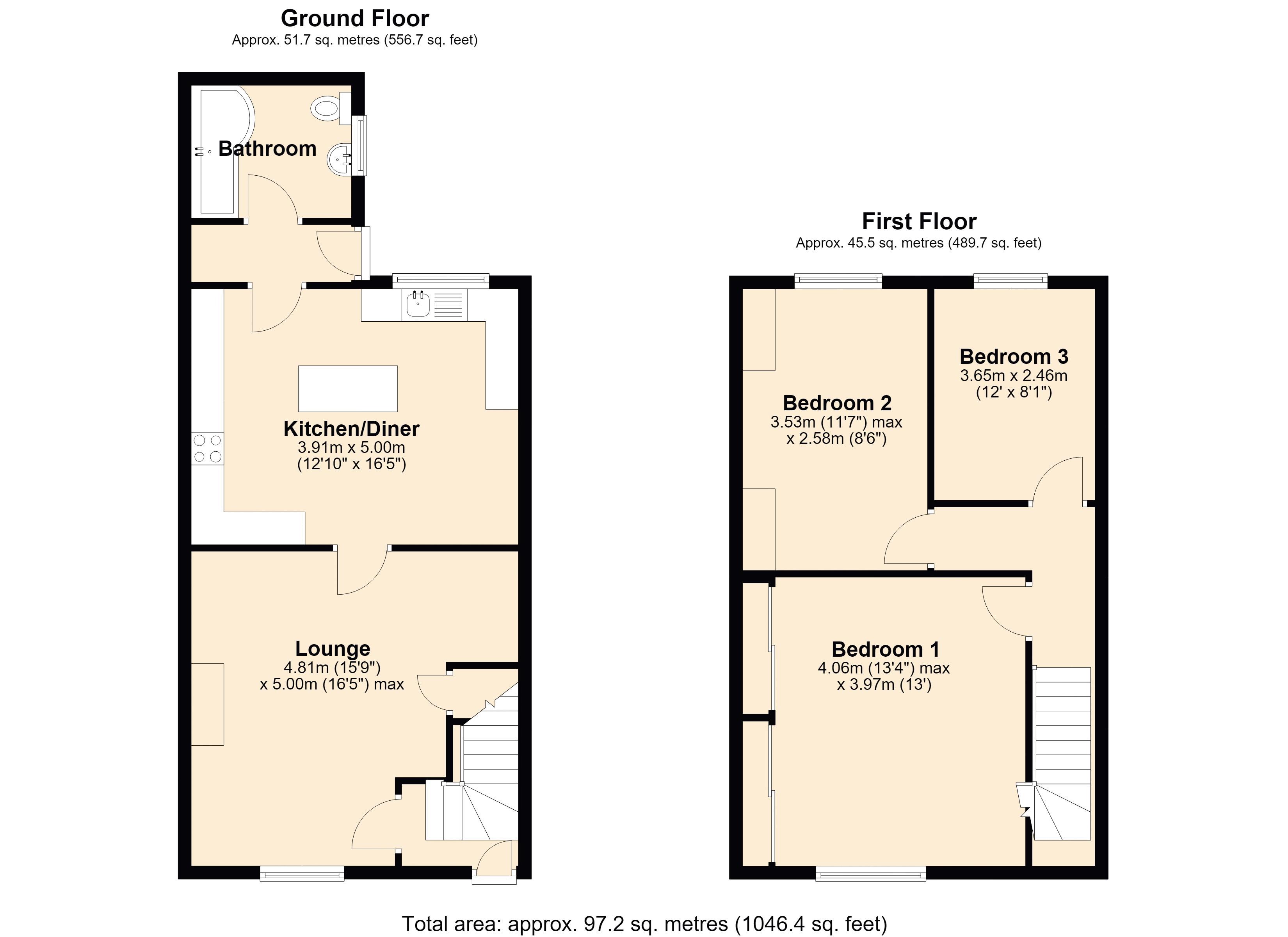 4, East Street, Rowlands Gill floorplan