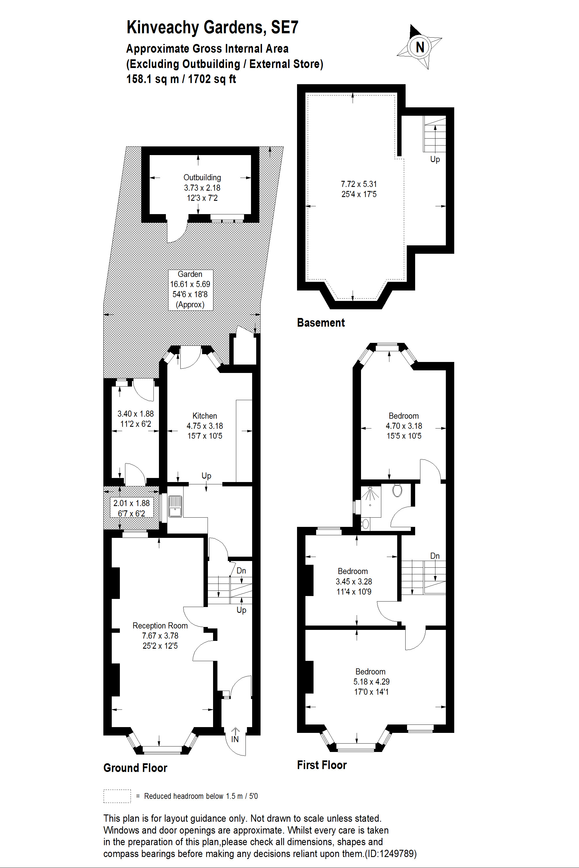 Kinveachy Gardens, Charlton floorplan