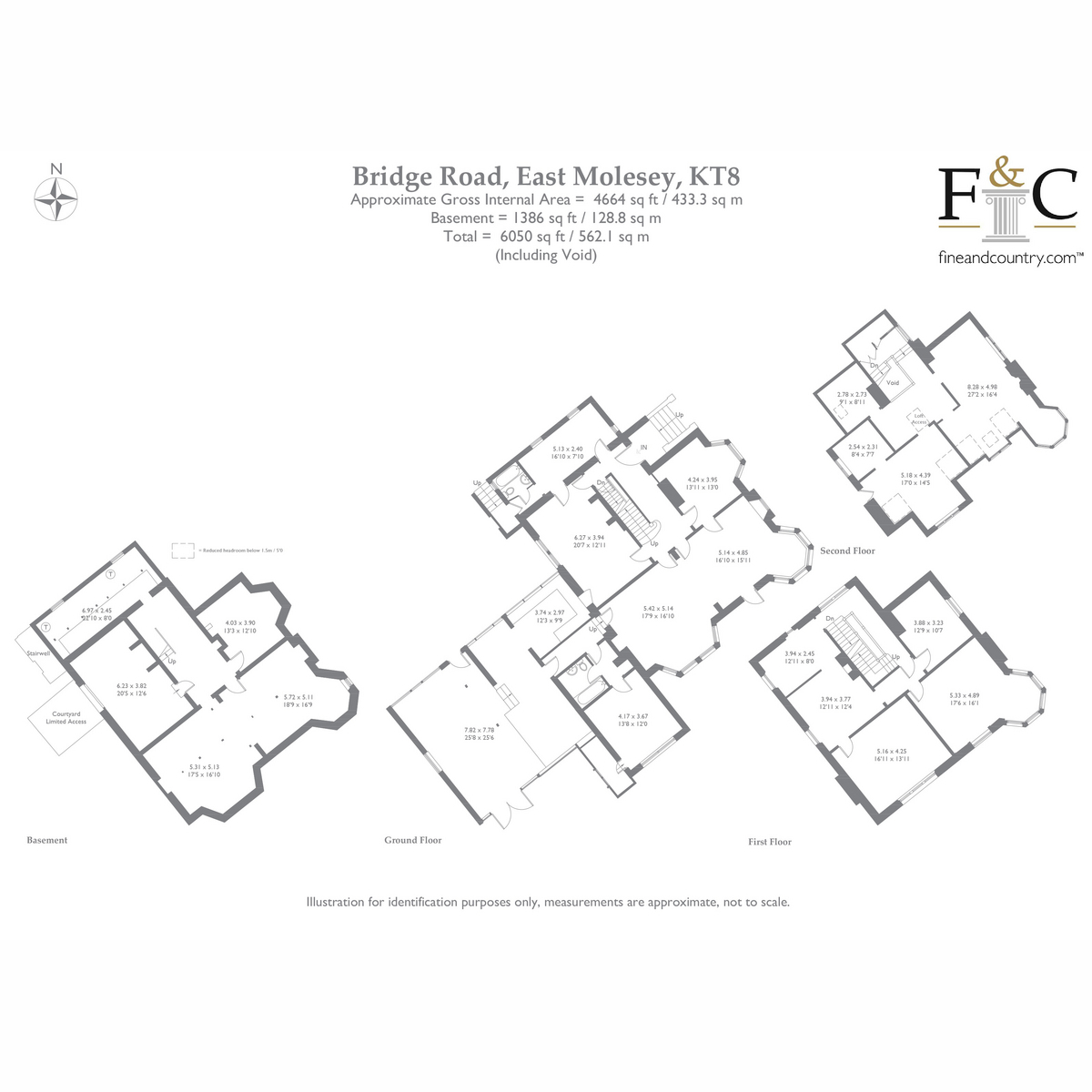 Flat Mill House, 74, Bridge Road, East Molesey floorplan