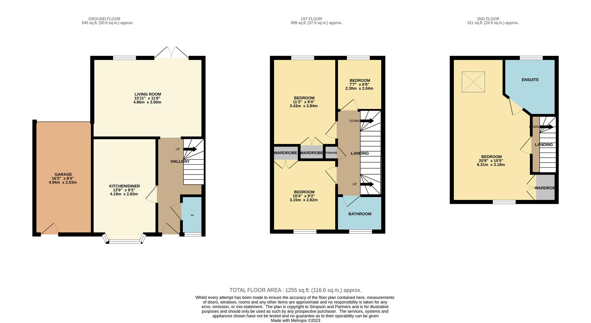 14, Blackbridge Court, Thrapston floorplan