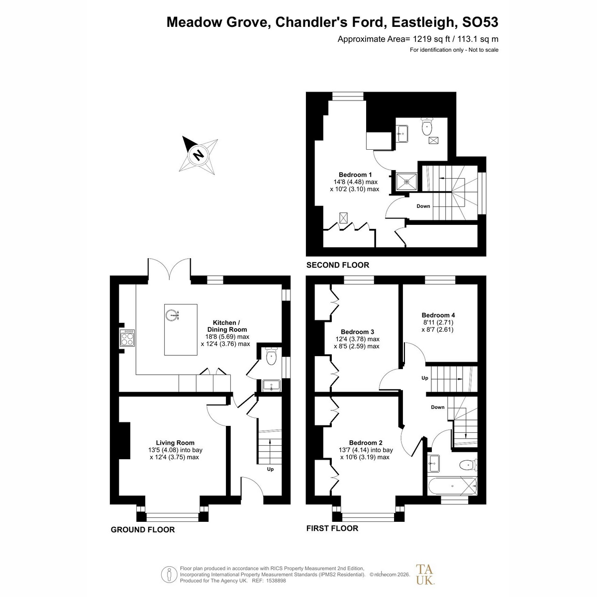 Meadow Grove, Chandlers Ford floorplan