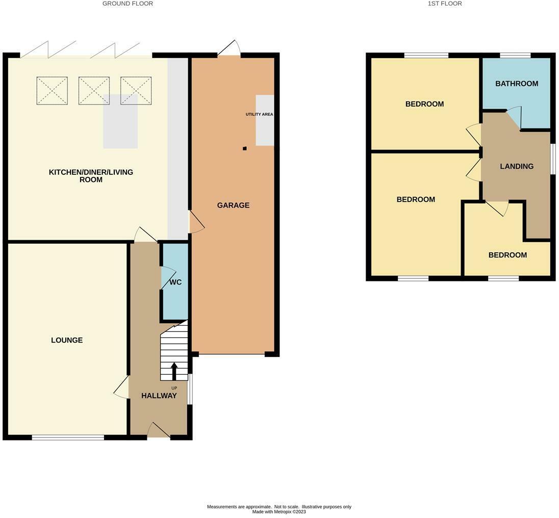 144, Altrincham Road, Cheshire floorplan