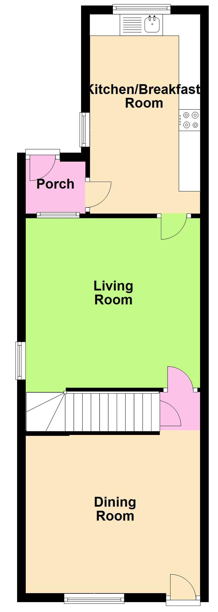3 Bedrooms End terrace house for sale in Main Street, Horsley Woodhouse, Ilkeston DE7