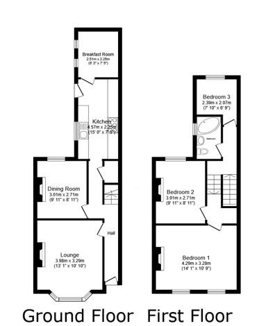 24, Lysons Road, Aldershot floorplan
