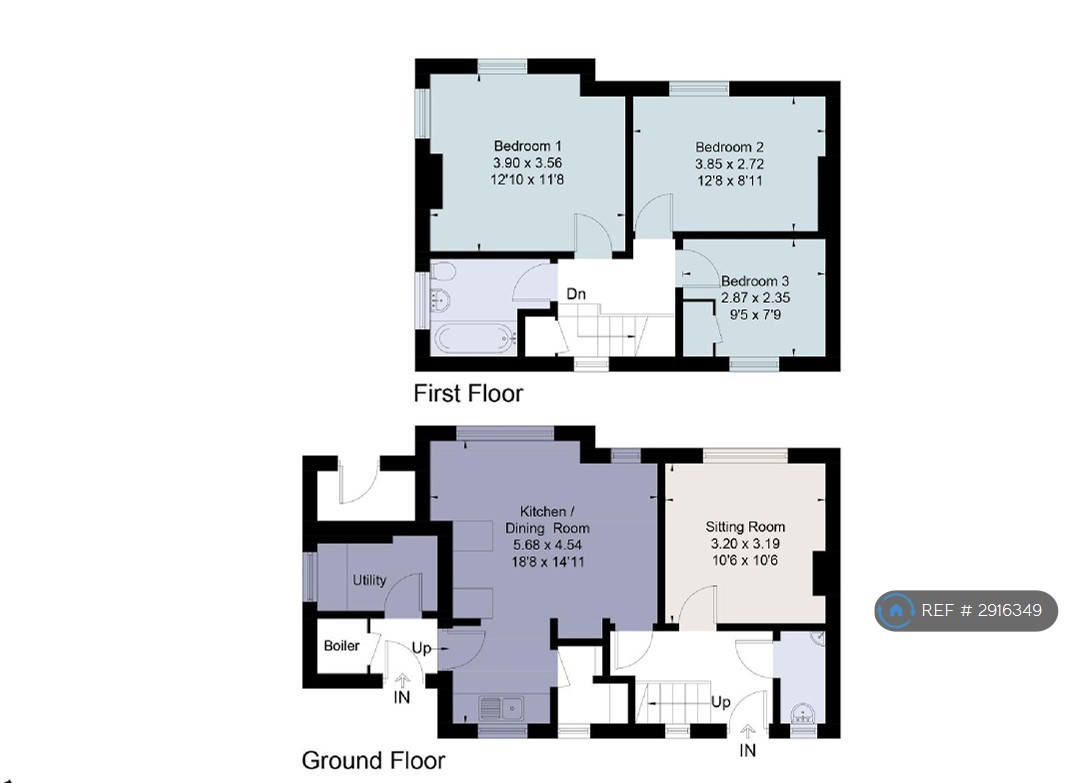 B Cuckoo Lane, North Leigh, Witney floorplan