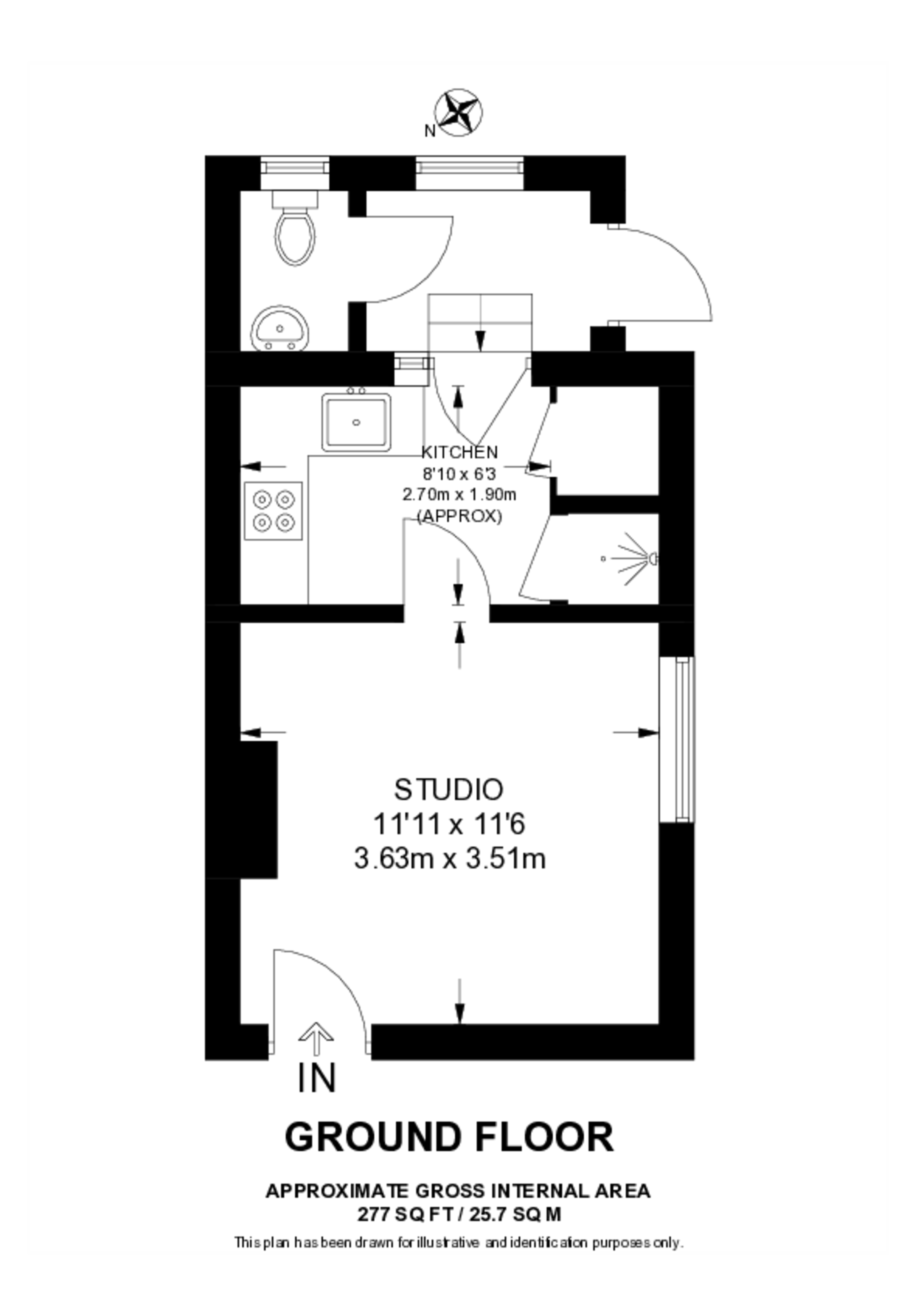 Dyne Road, Willesden floorplan