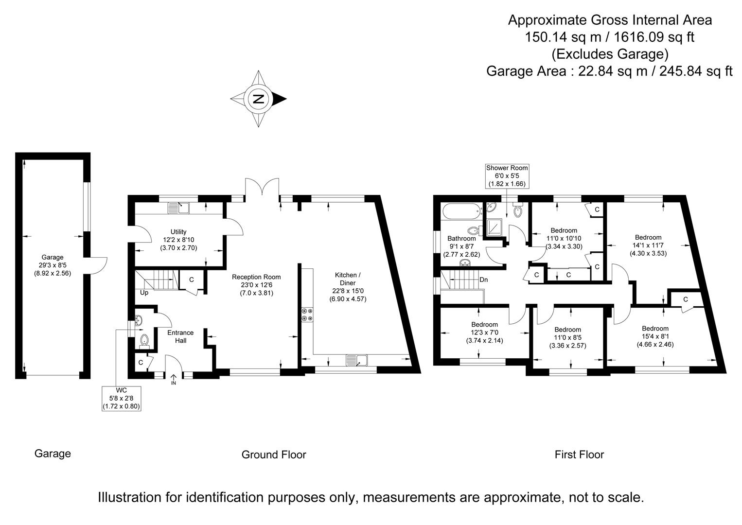 11, Fair Leas, Saffron Walden floorplan