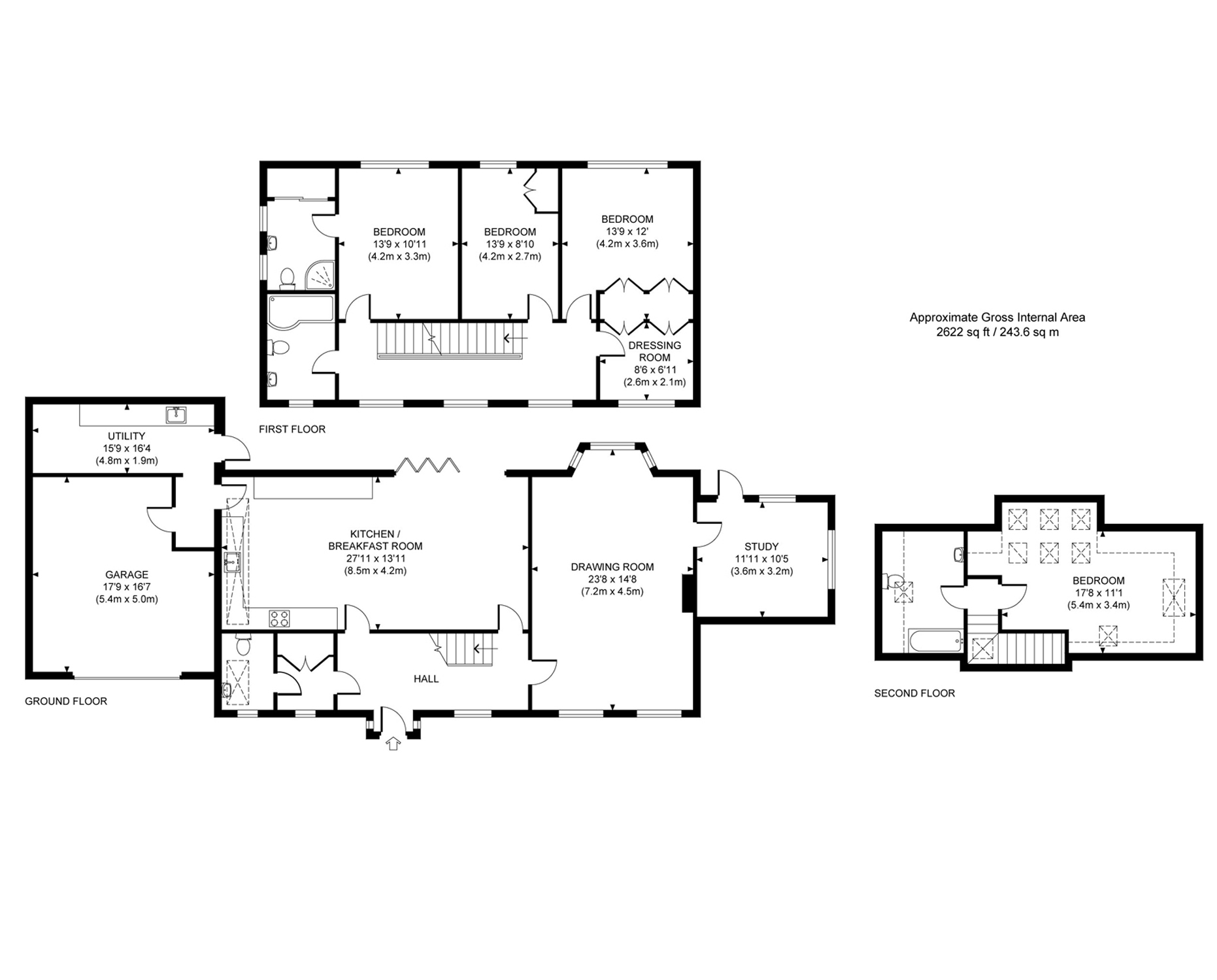 5 Bedrooms Detached house for sale in St. Marys Close, Fetcham, Leatherhead KT22