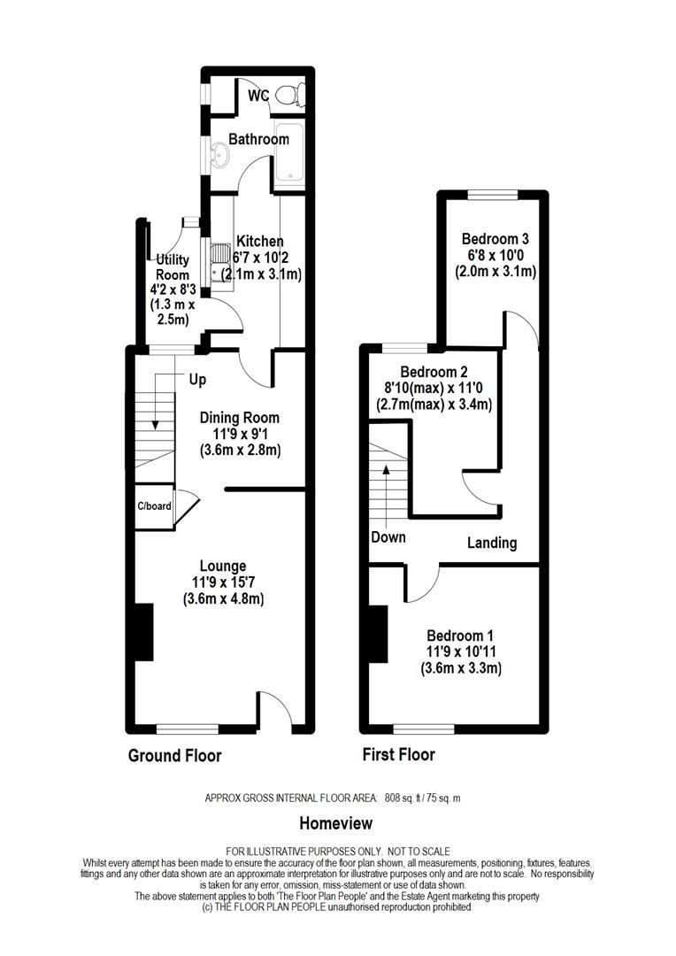 15, Homeview, Sittingbourne floorplan