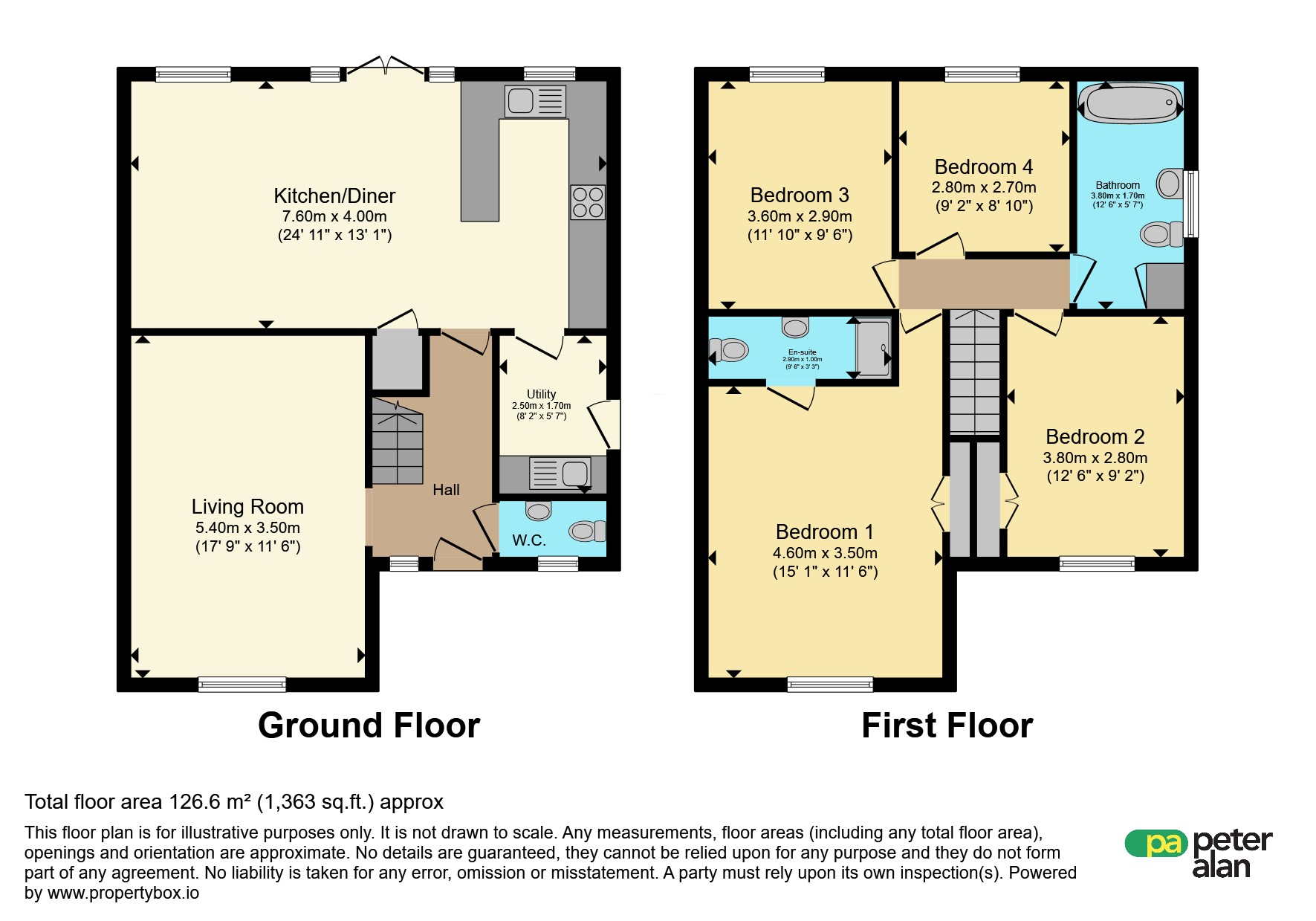5, Leckwith Drive, Bridgend floorplan