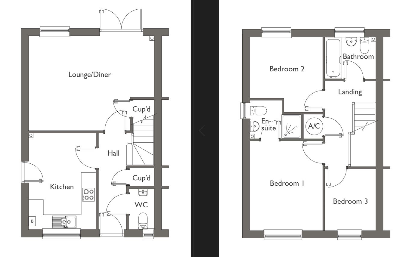 Artillery Meadow, Kelsale, Saxmundham IP17, 3 bedroom semidetached
