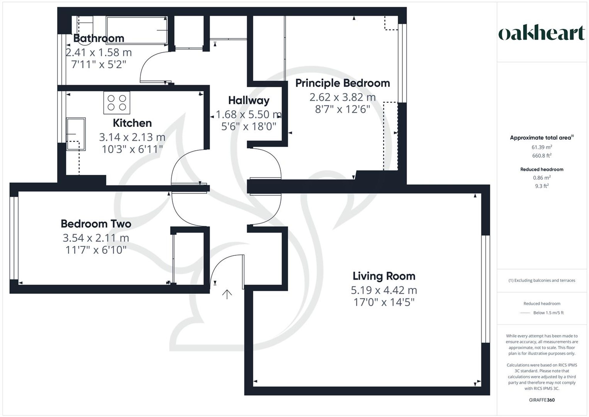 Flat 4, Charleston Court Seaview Avenue, Colchester floorplan