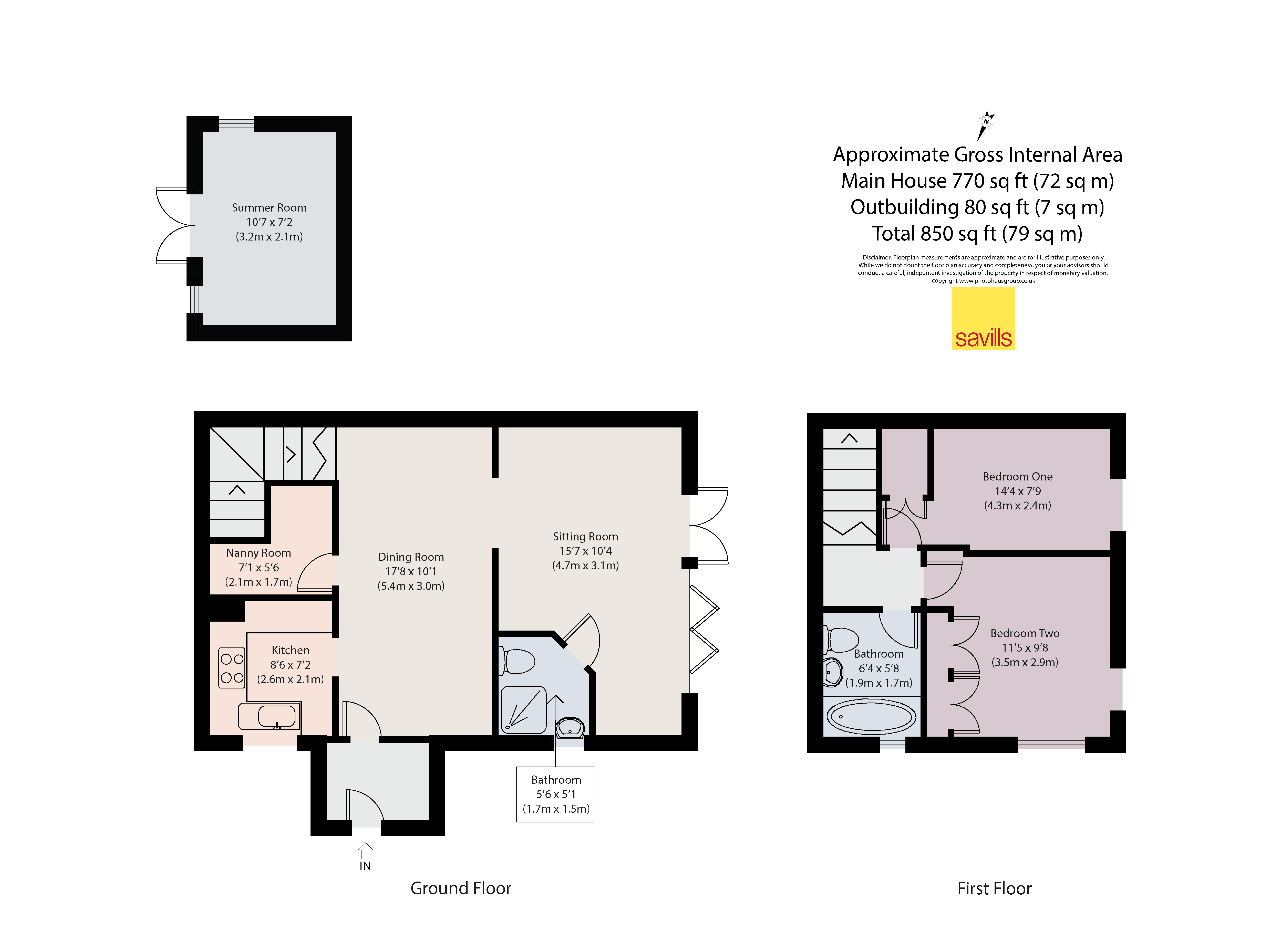 22, Friars Mead, London floorplan