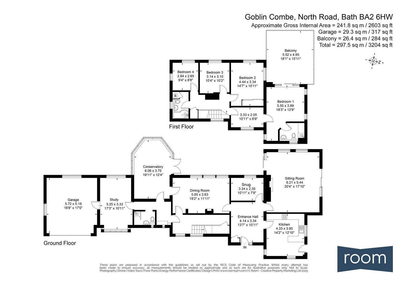 Goblin Combe, North Road, Bath floorplan