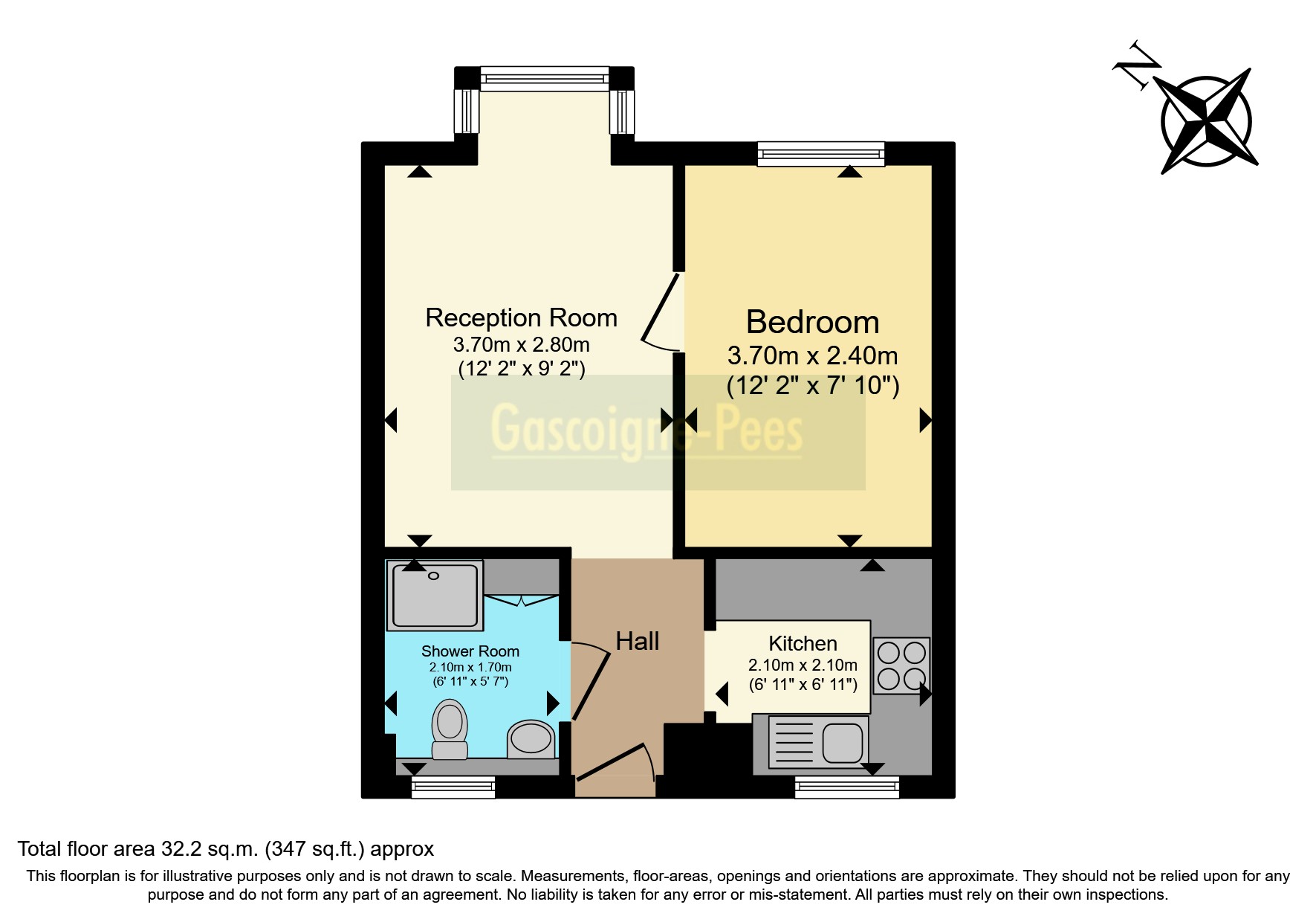Cross Lanes, Guildford GU1, 1 bedroom flat for sale 62515369