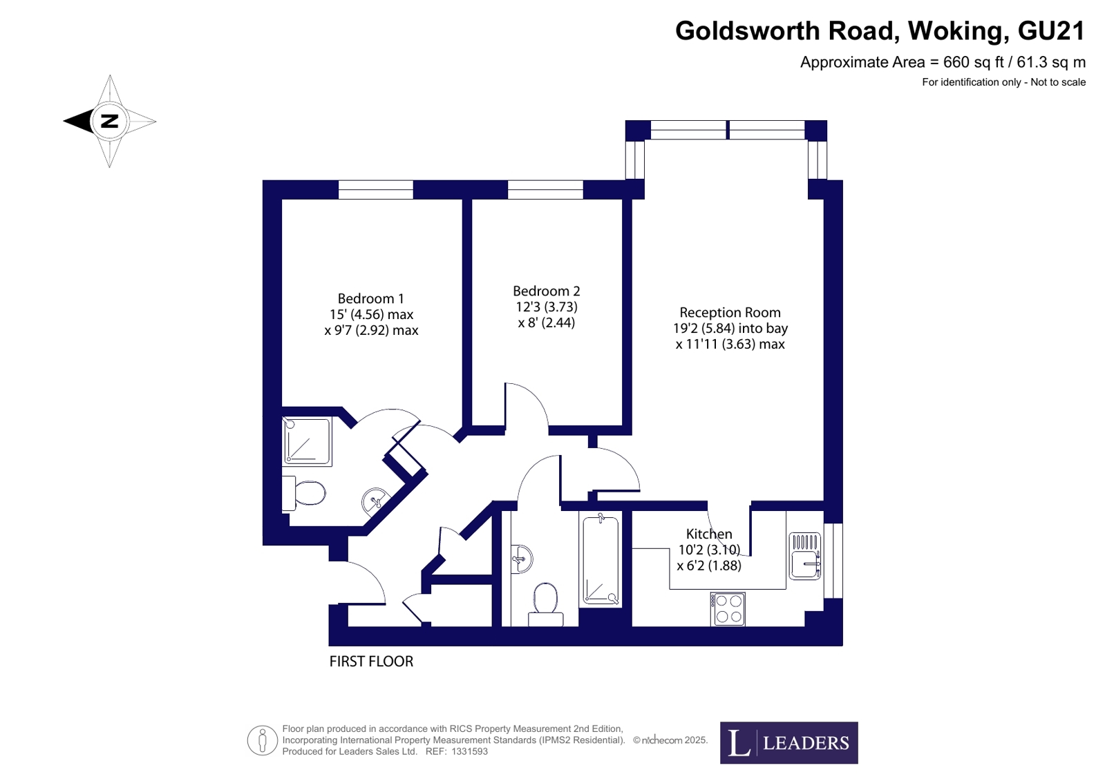 The Old Dairy, Woking floorplan