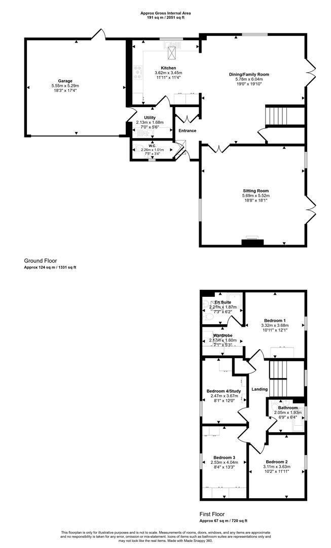 5 The Nurseries, Station Road, Stalbridge floorplan