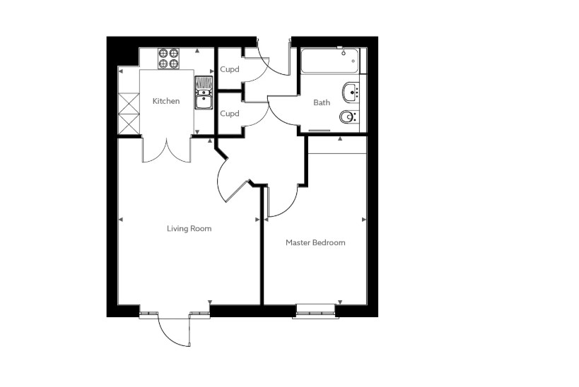 2 The Cloisters, 125, High Street, Buckinghamshire floorplan