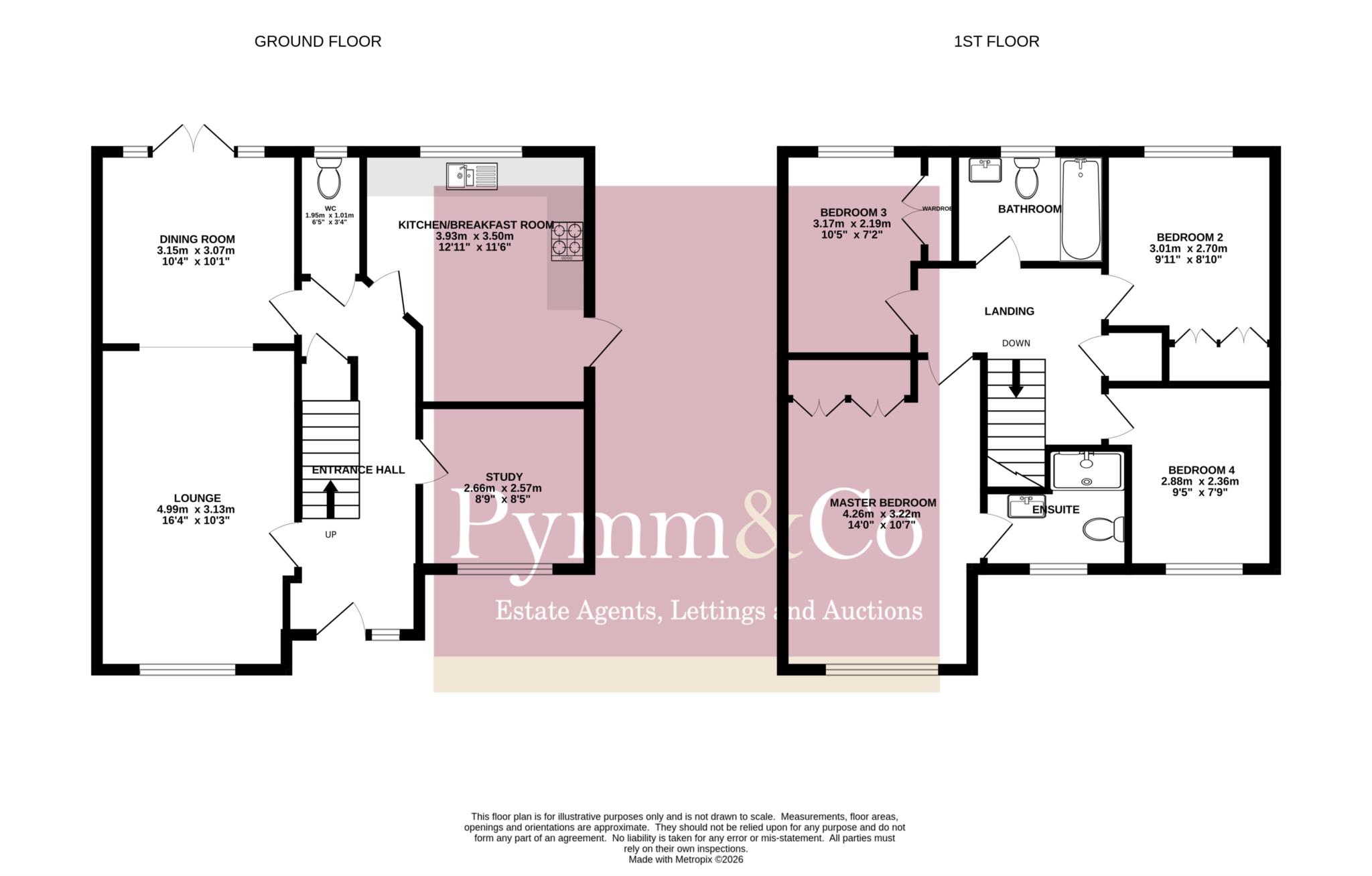 11, Varrick Way, Attleborough floorplan