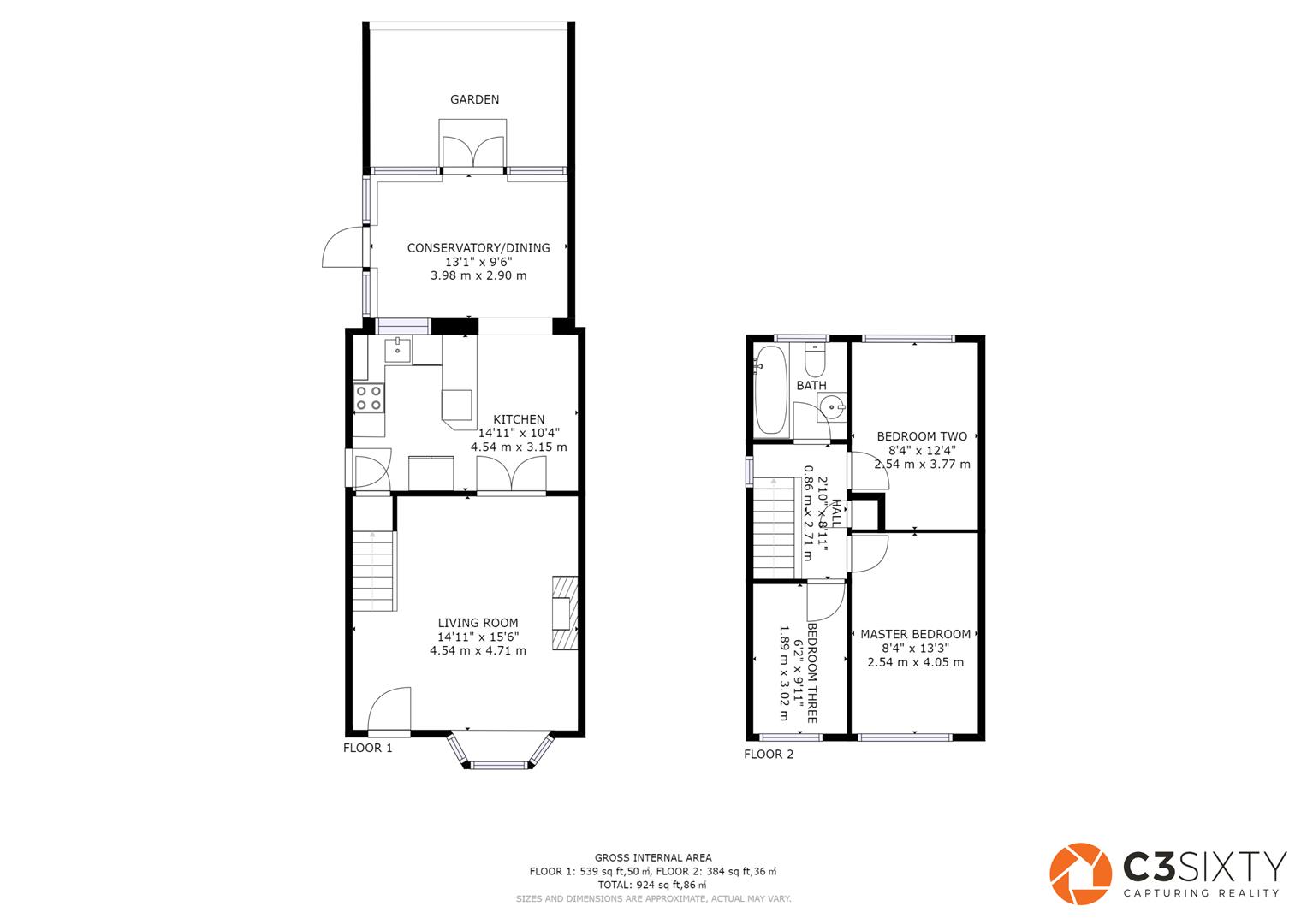 3 Bedrooms Semi-detached house for sale in Pingle Grange, Brimington, Chesterfield S43