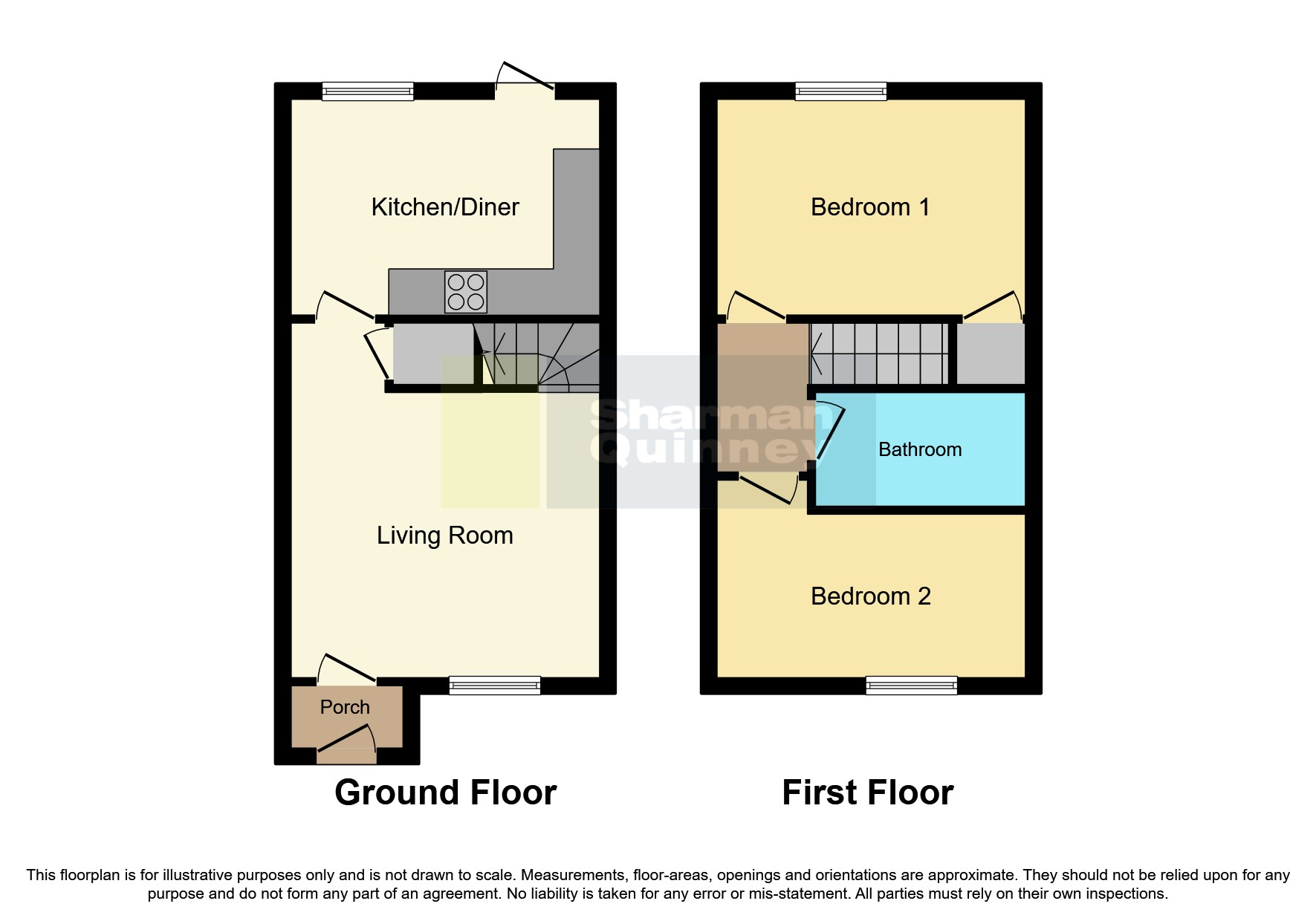 28, Portchester Close, Peterborough floorplan