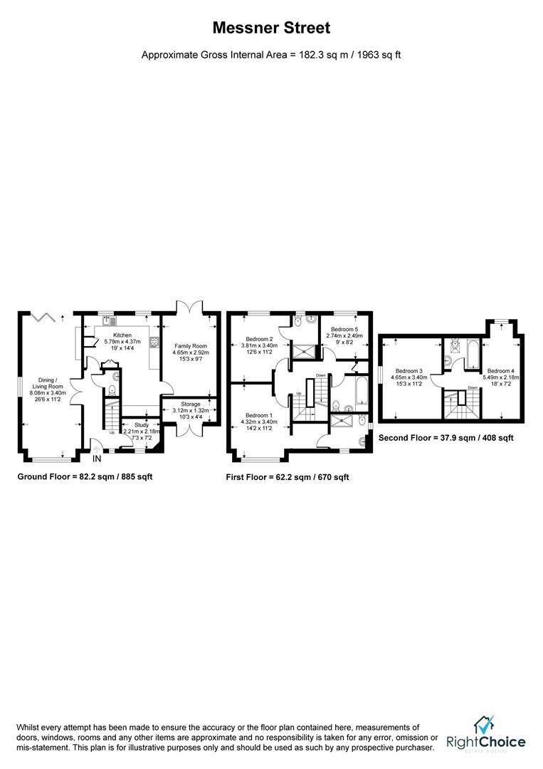 Messner Street, Basingstoke floorplan