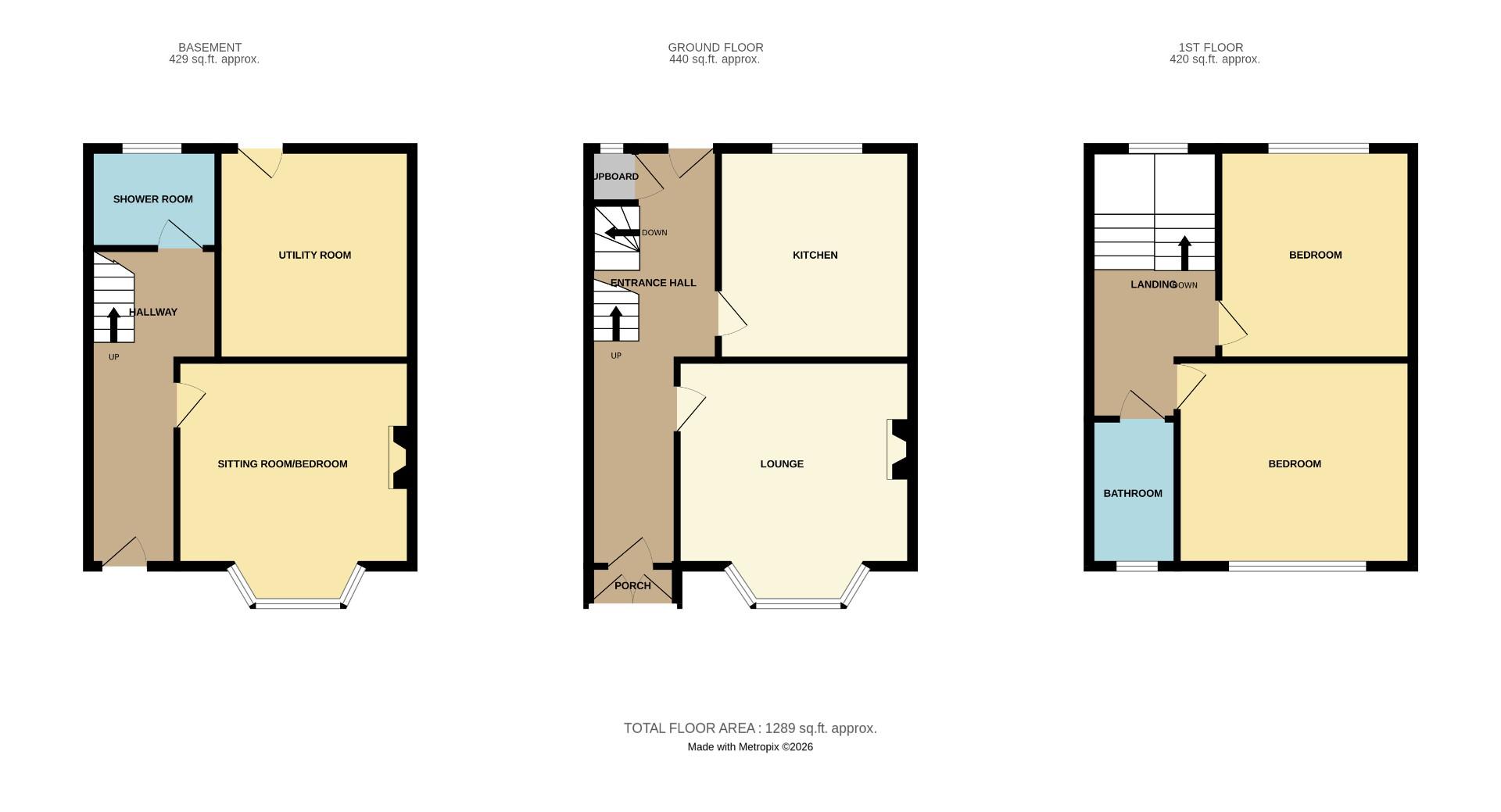 58, Cambridge Road, Southend-On-Sea floorplan