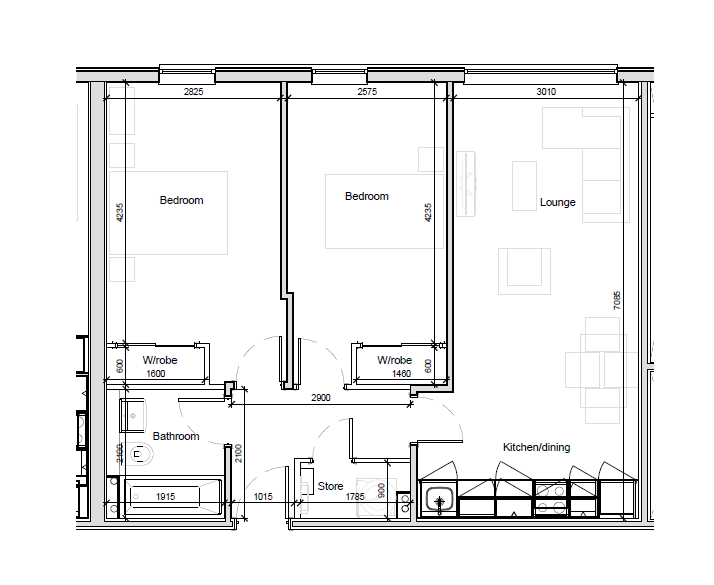 2 Bedrooms Flat to rent in Madison House, Wrentham Street, Birmingham B5