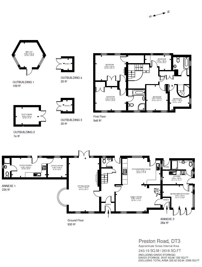 Squires Knapp, 73, Preston Road, Weymouth floorplan