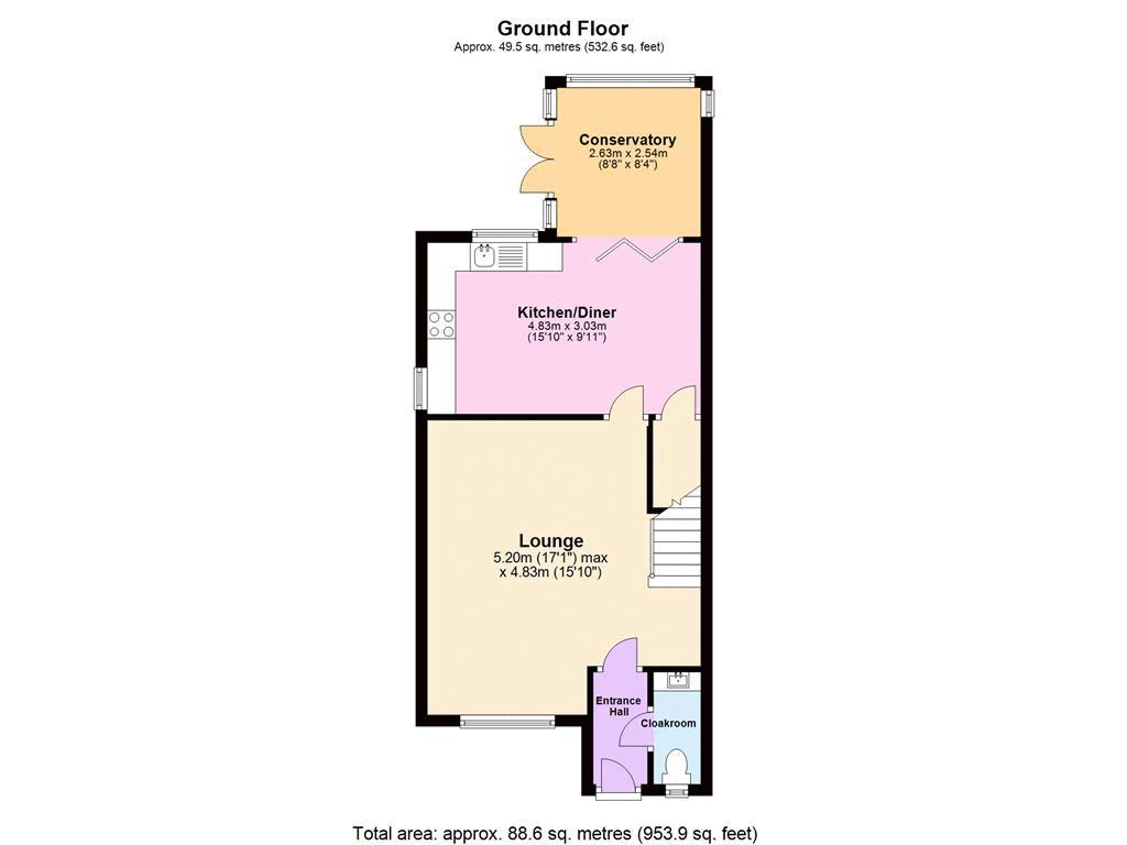 3 Bedrooms  to rent in Burrsholt, Cople, Bedford MK44