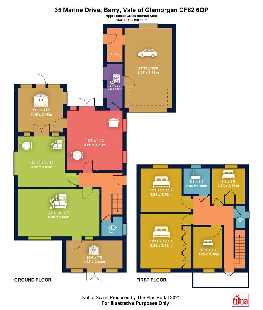 35, Marine Drive, Barry floorplan