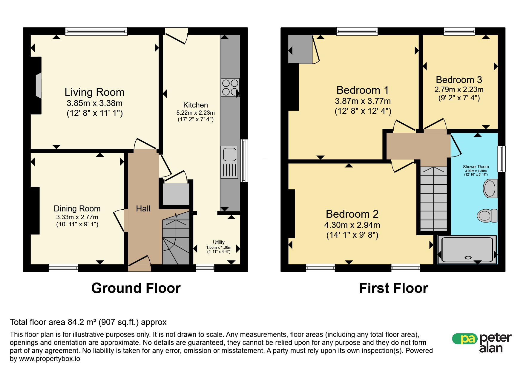 5, Heol Hir, Ammanford floorplan
