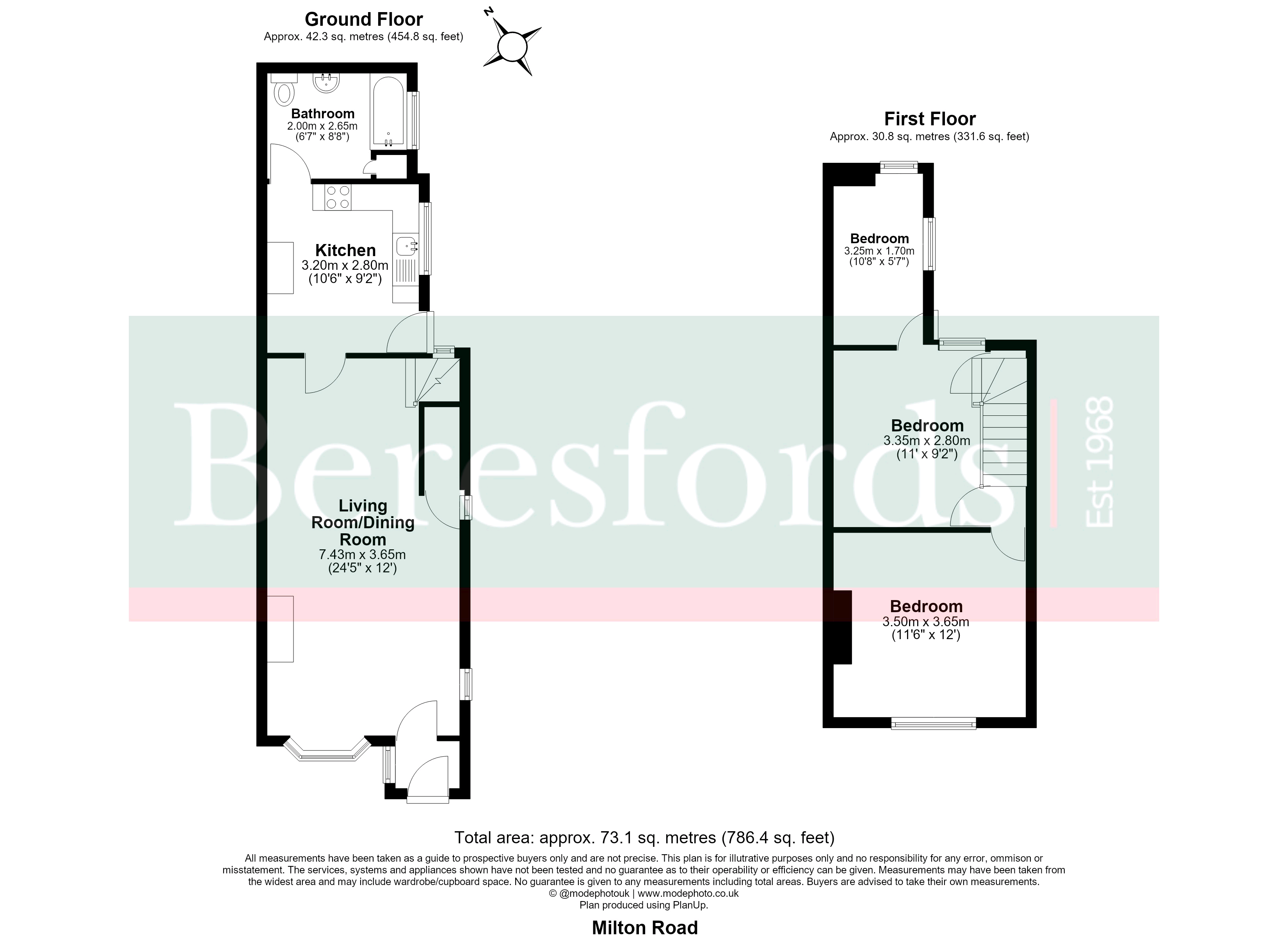 Milton Road, Brentwood floorplan