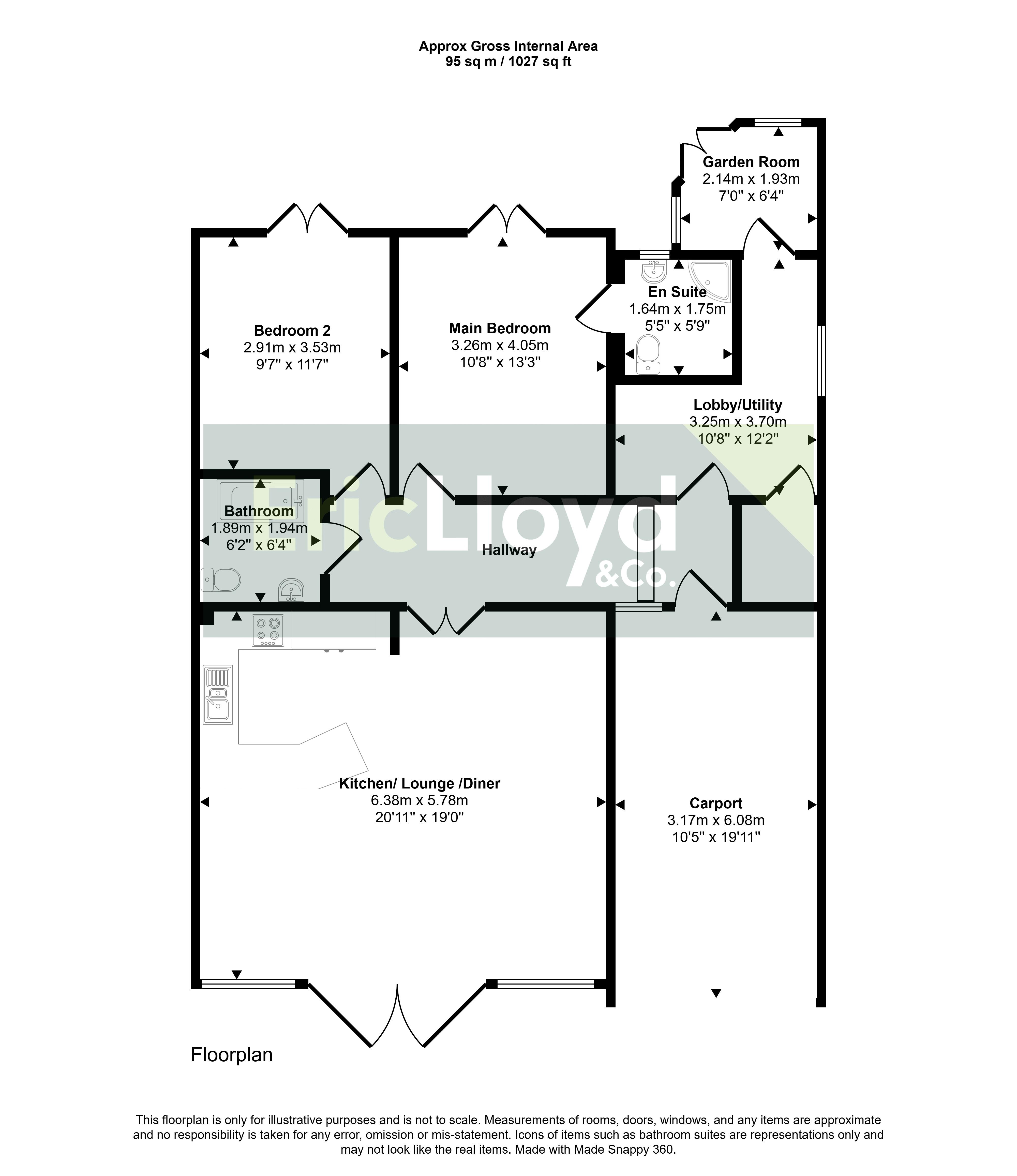 34, Marina Drive, Brixham floorplan