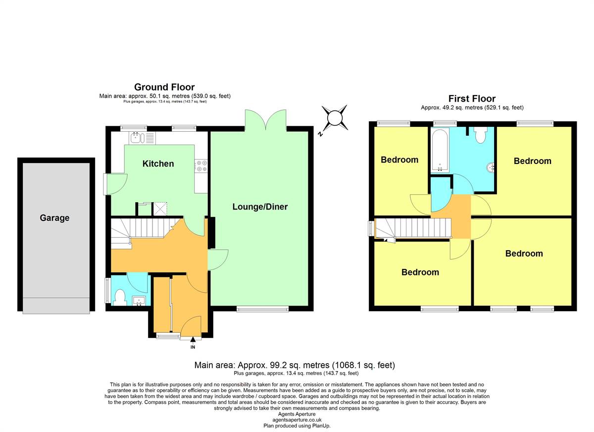 1, Copperhurst Walk, Margate floorplan