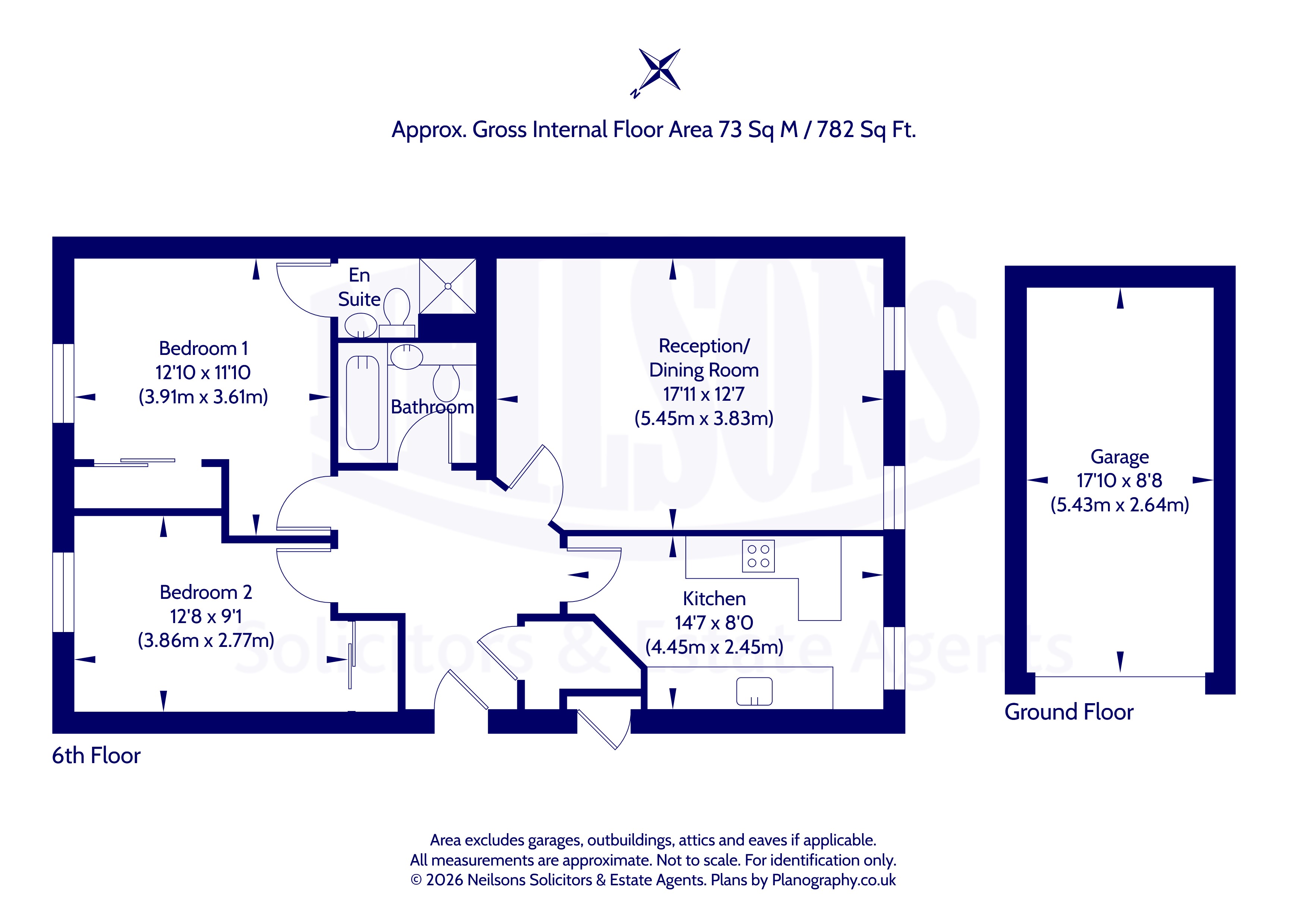 26/10, Annandale Street, Edinburgh floorplan