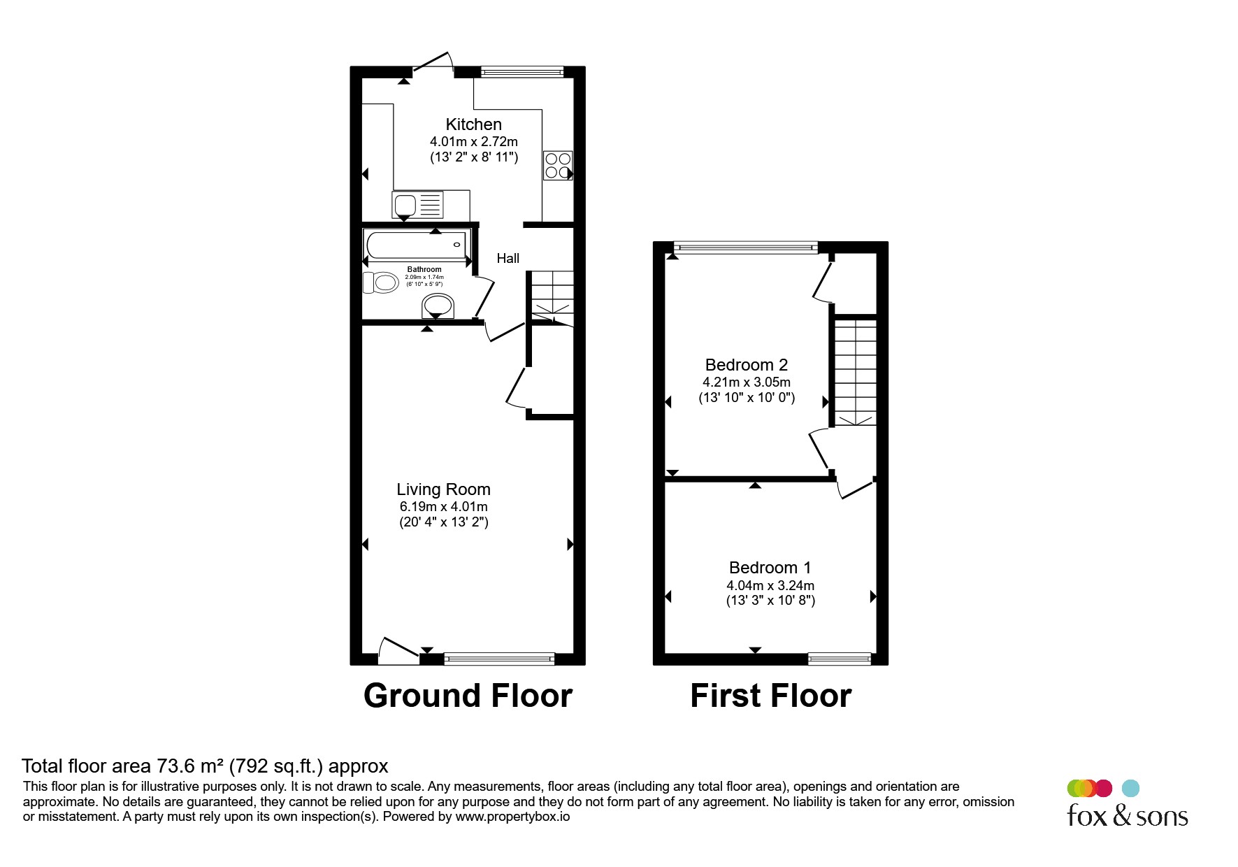 56, St. Leonards Close, Newhaven floorplan
