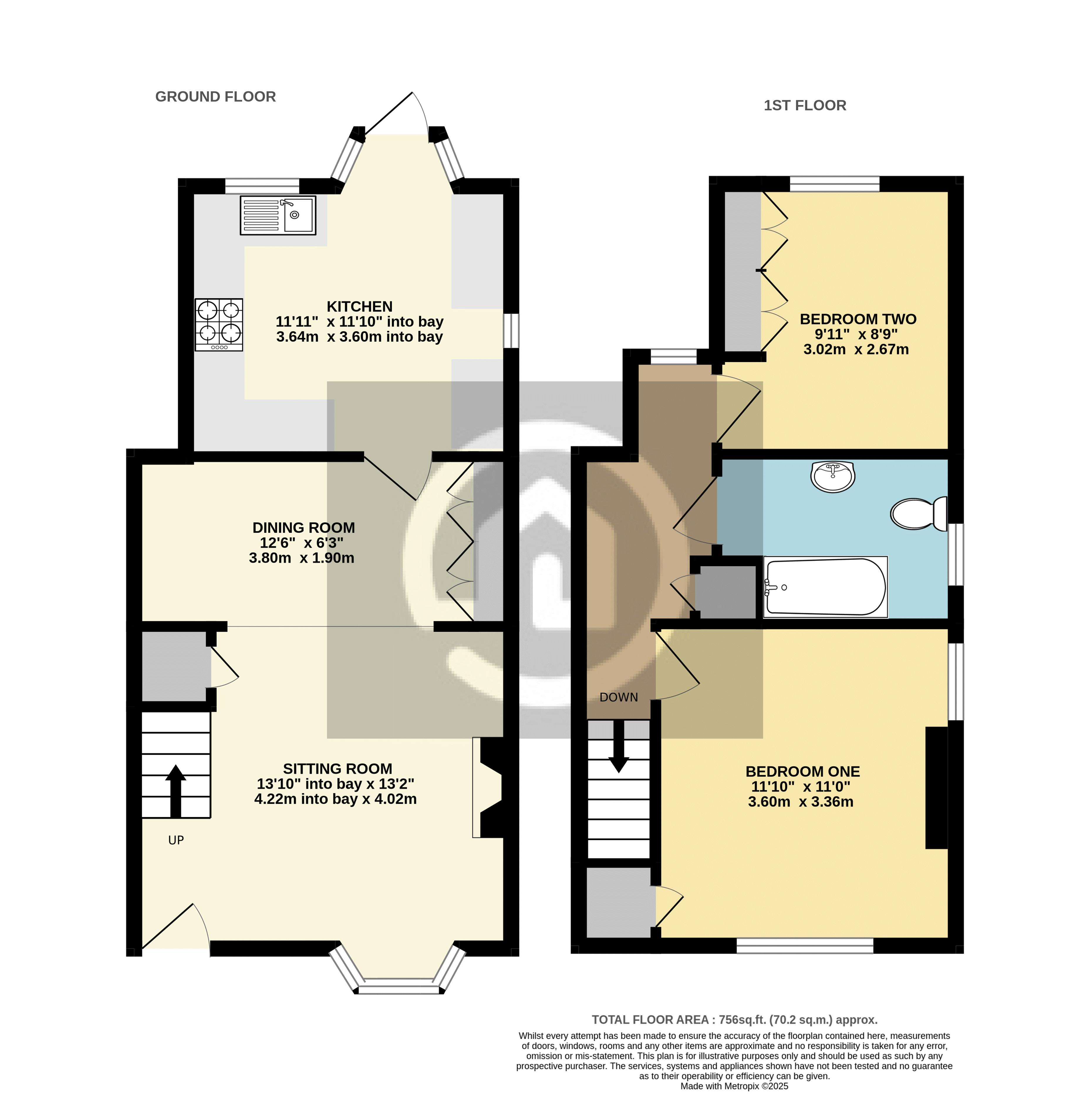 9, Silver Street, Bedford floorplan