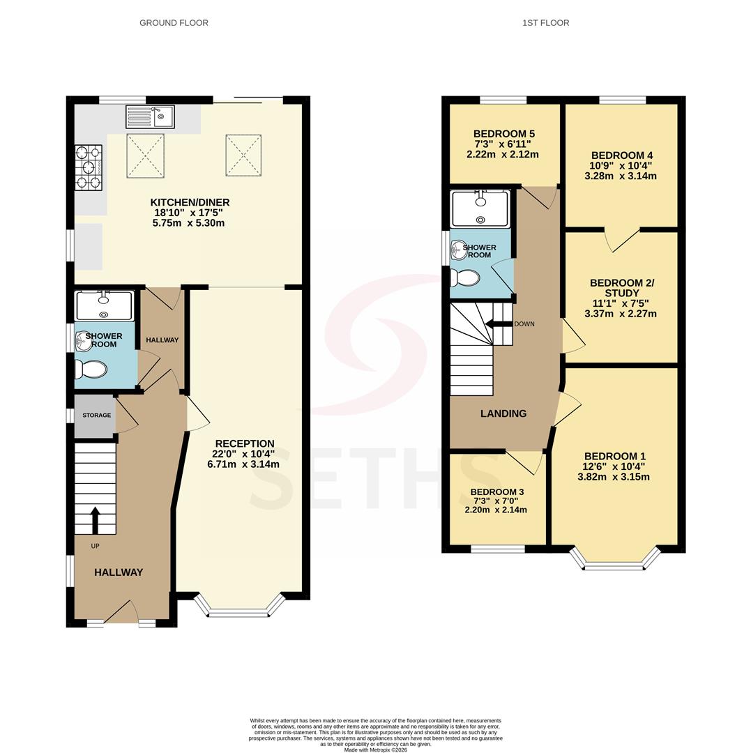 73, Kerrysdale Avenue, Leicester floorplan
