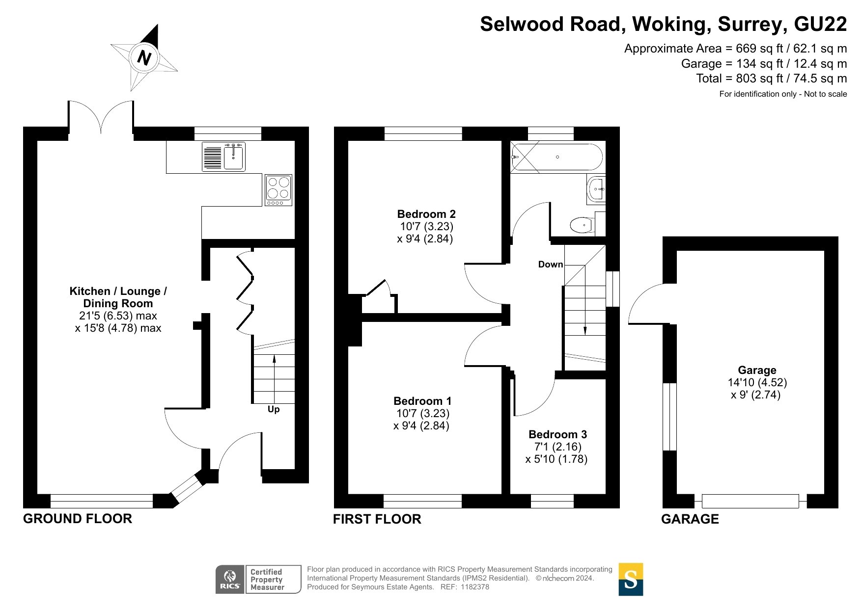 Selwood Road, Surrey floorplan