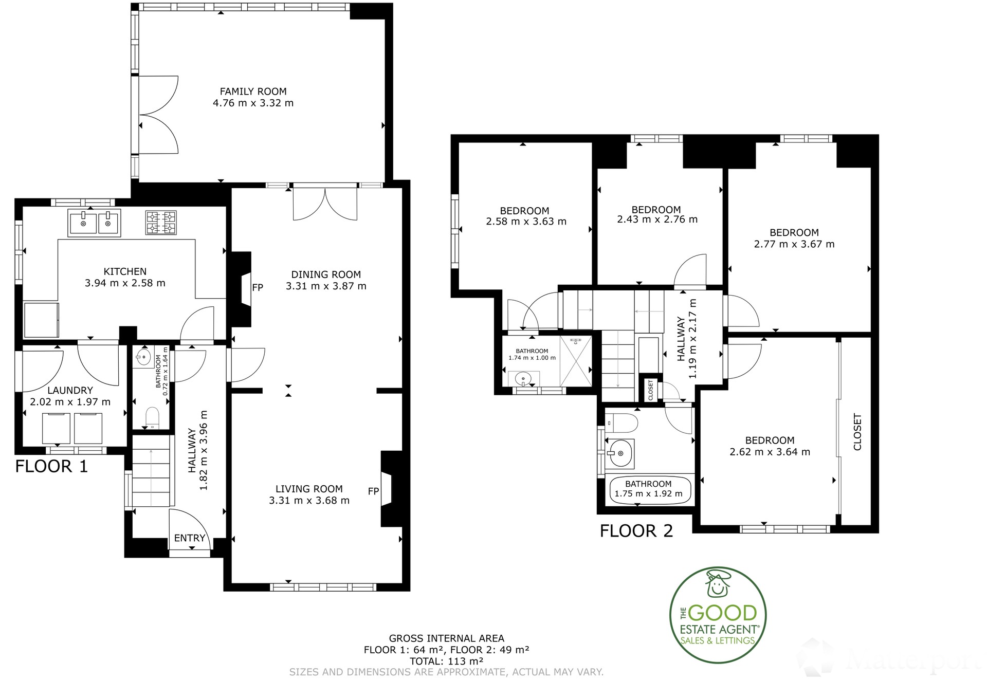 10, Ashford Close, Wilmslow floorplan