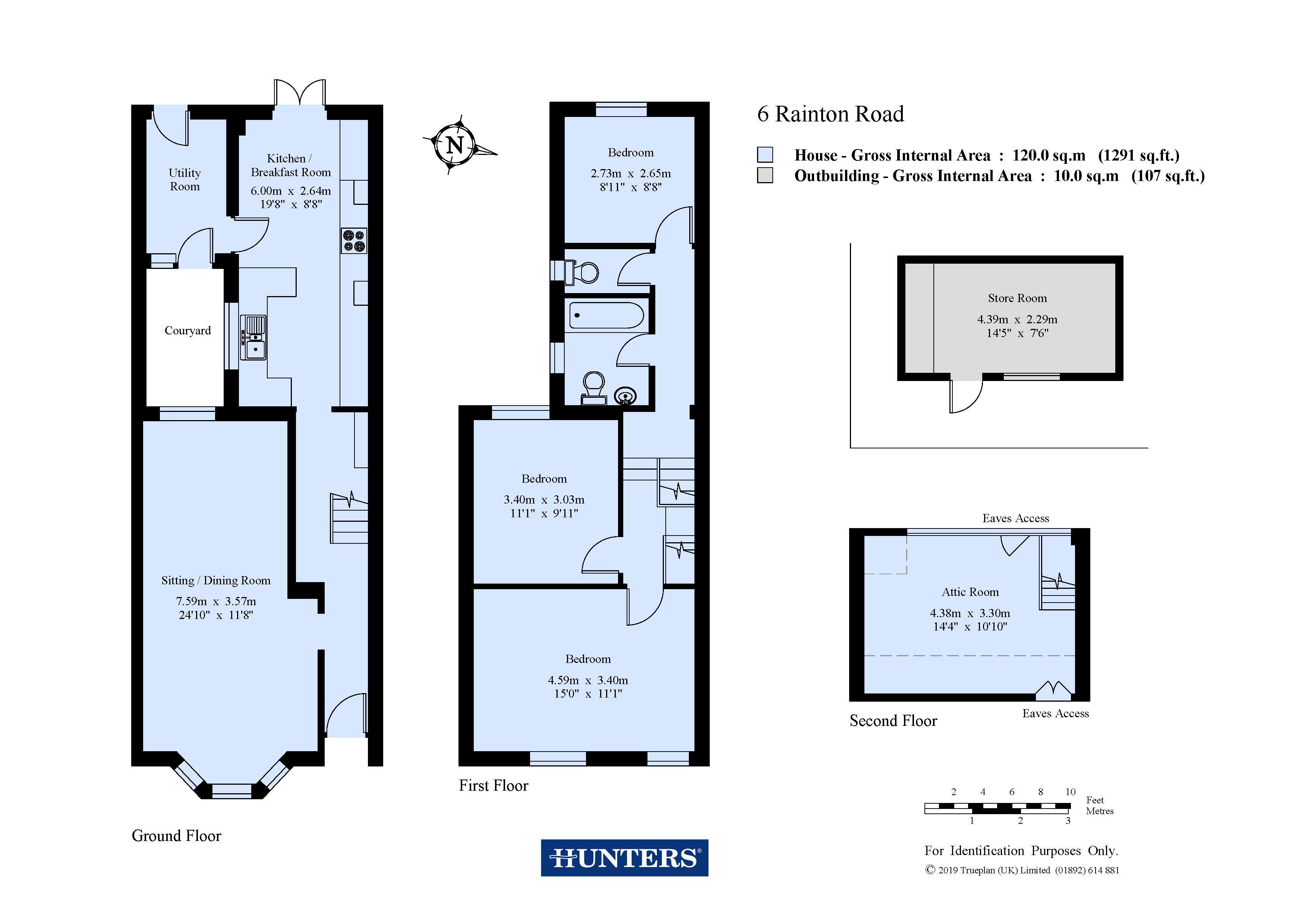 3 Bedrooms Terraced house for sale in Rainton Road, Charlton, London SE7